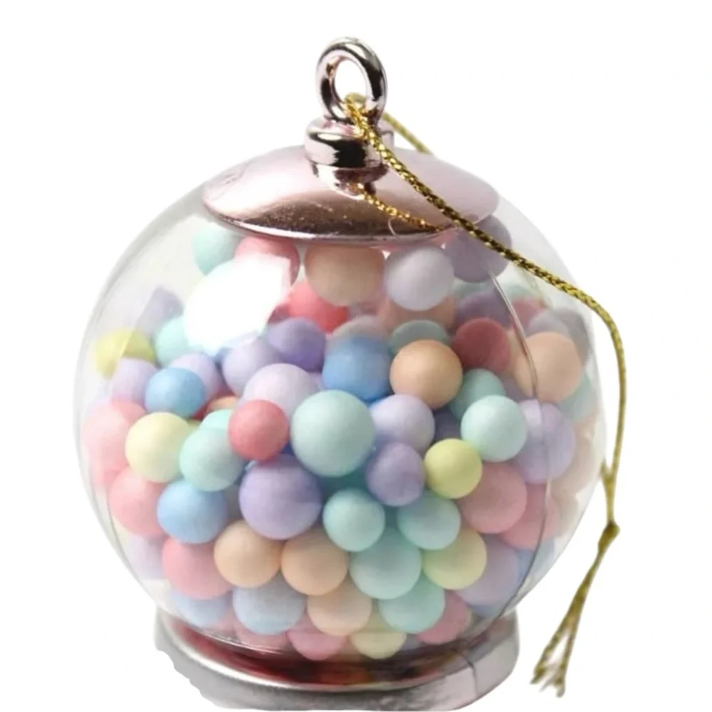 Target Pink Gum-ball Retro Novelty Machine Christmas Tree Ornaments Set of 2